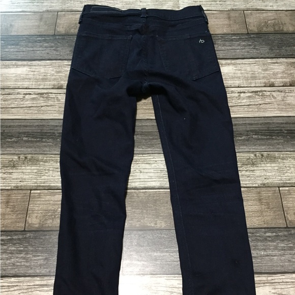 Rag Bone High Rise Ankle Skinny Jeans Women’s 24 (Inseam 27) Dark Wash Blue. - Picture 9 of 11